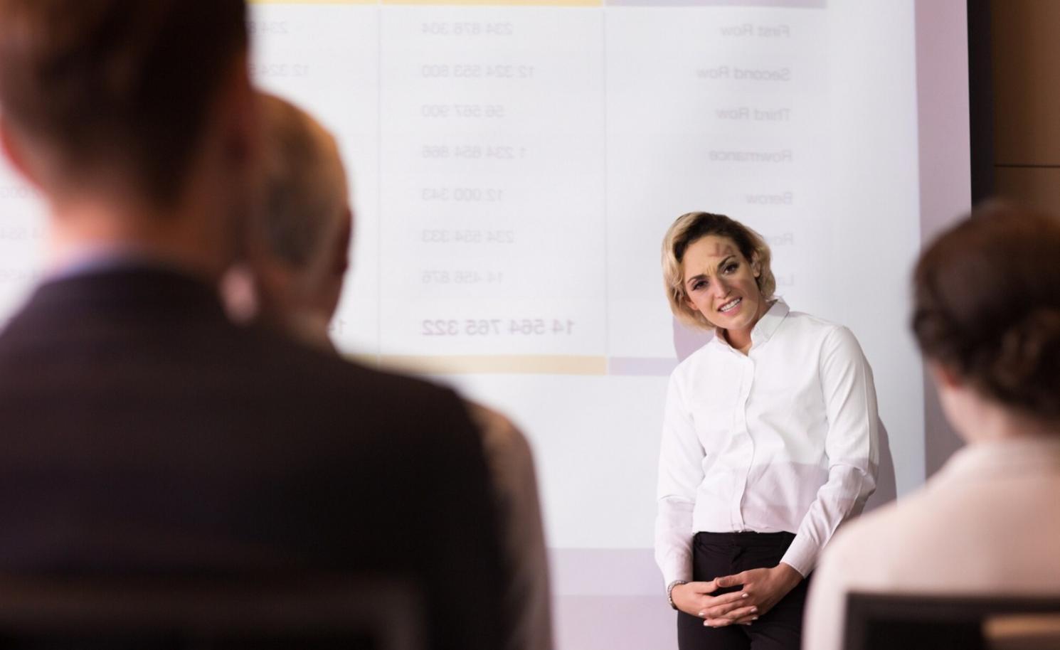 Financial analysis workspace with charts and data